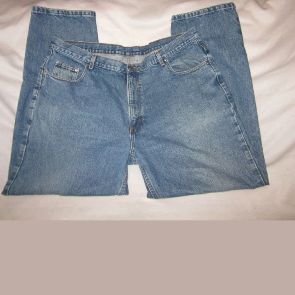 Men's Blue Jeans 42 x 31.5 Classic Straight Leg